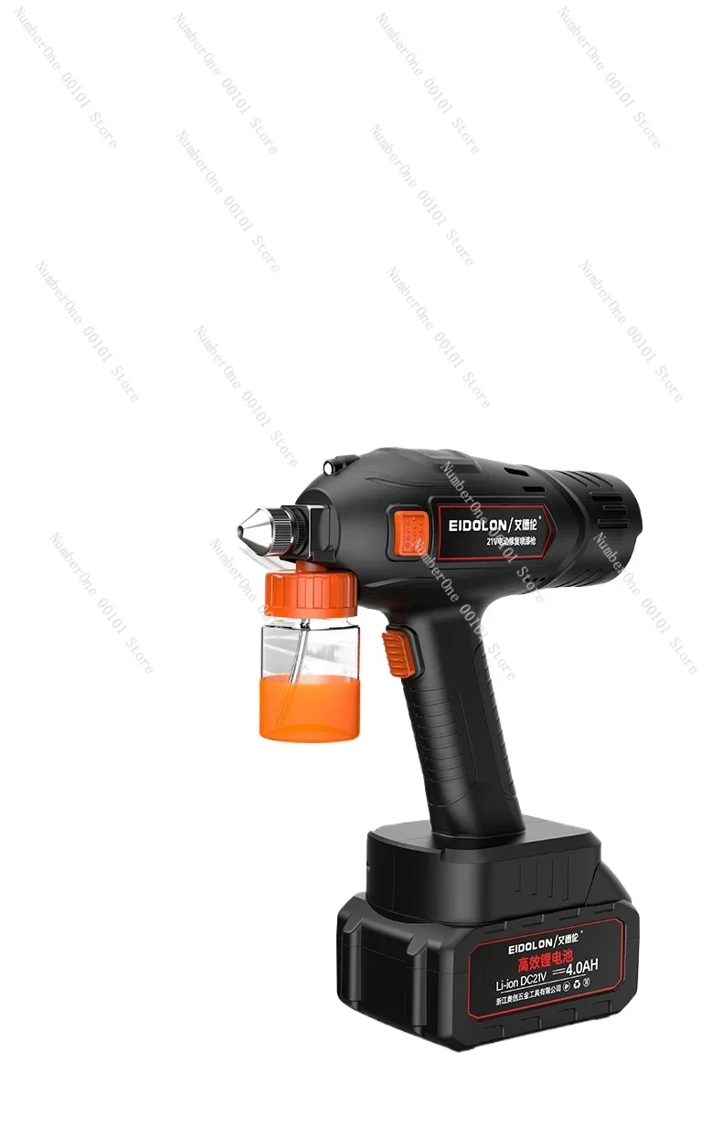 

Lithium battery handheld brush gun, electric paint gun