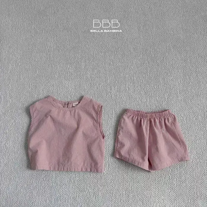 

2026 Summer New Baby Sleeveless Home Clothes Set Boys Girls Thin Vest Tops + Shorts 2pcs Suit Toddler Cotton Casual Outfits