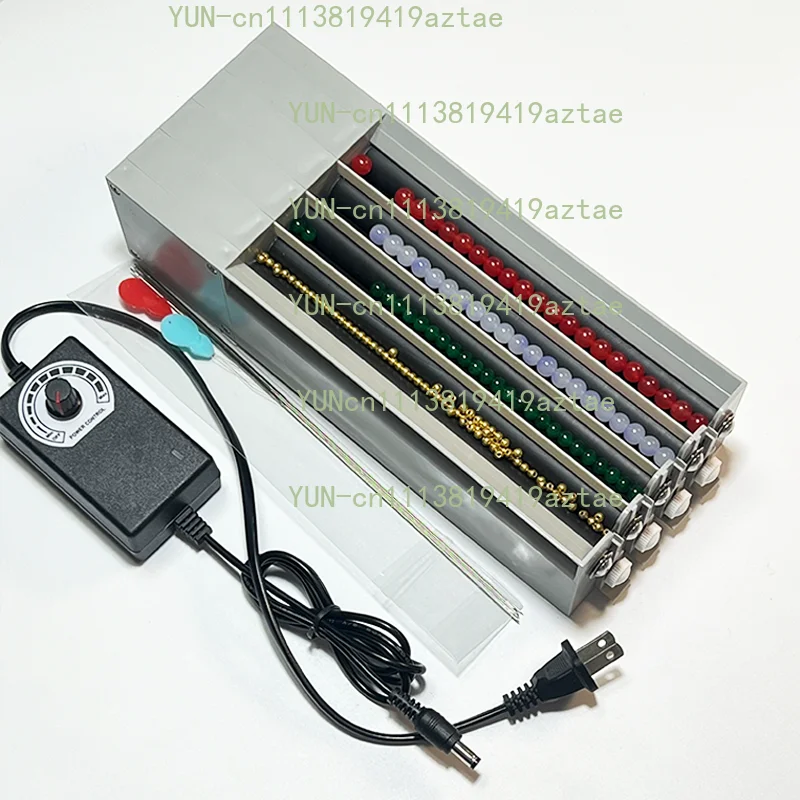 4 Channels Versatile Bead Threading Machine Adjustable Speed & Multi-Channel Options for Unique Beads