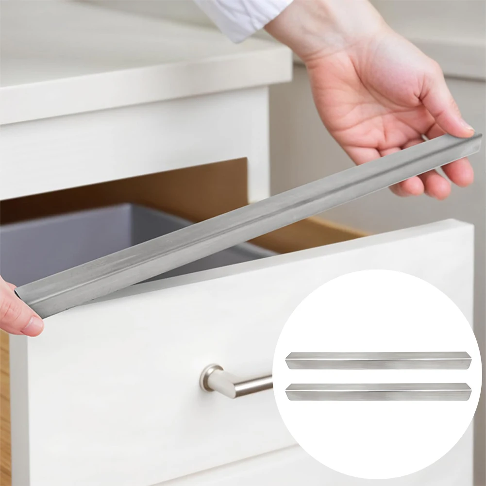 

Drawer Cover Sleeve Type Cabinet Protection Strip Suitable For Drawers And Doors Stainless Steel Home Protection Accessories