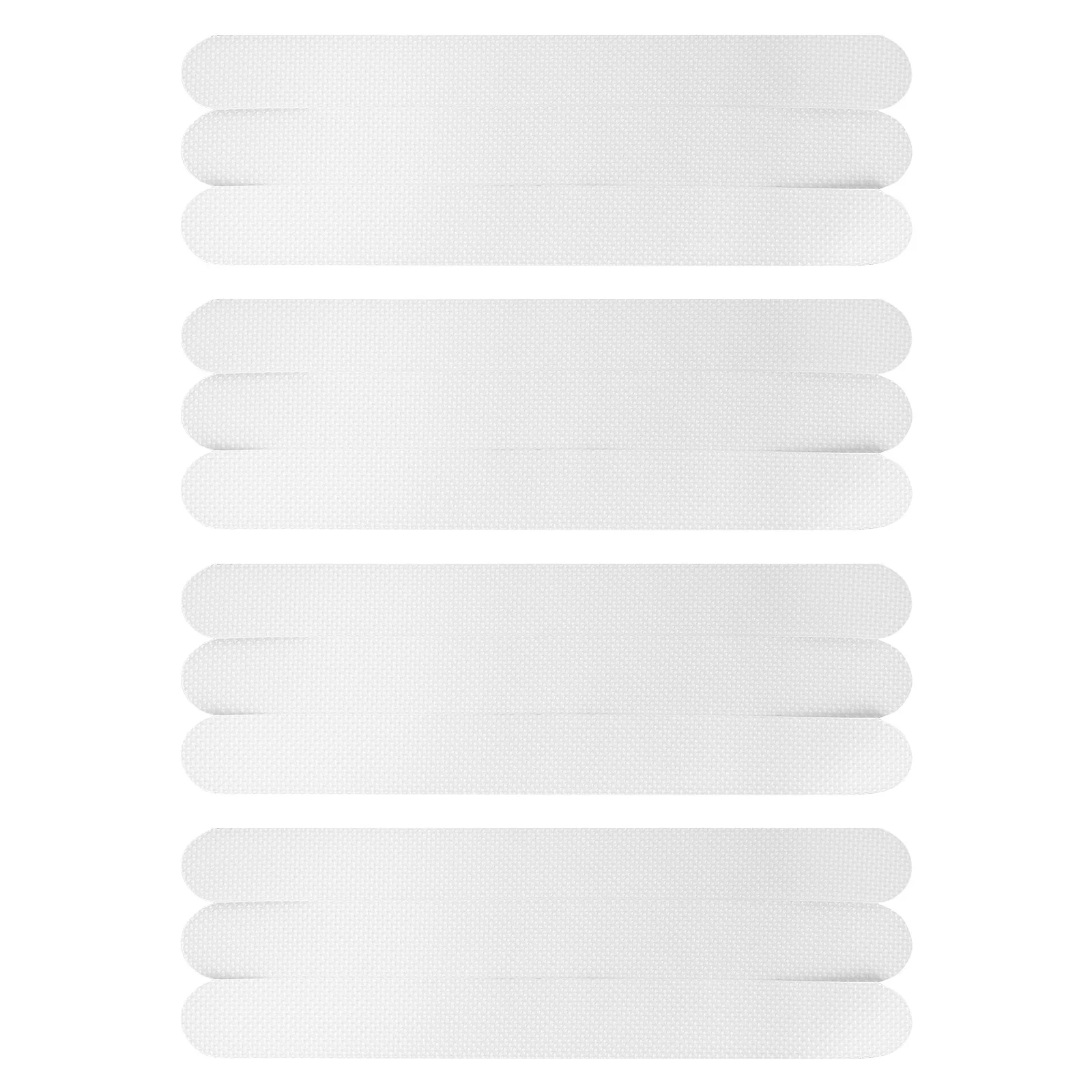 12 قطعة شرائط مضادة للانزلاق غير قابلة للانزلاق سطح محدب مقعر لأحواض الاستحمام 2 سنتيمتر X 20 سنتيمتر شرائط مضادة للانزلاق لاصقة حمام معالجة #6