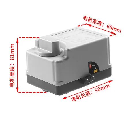 Elettrovalvola Motorized Ball Valve Actuator Three Wire Two Control Electric Ball Valve Motor With Manual Switch Pneumatica — dettaglio 1