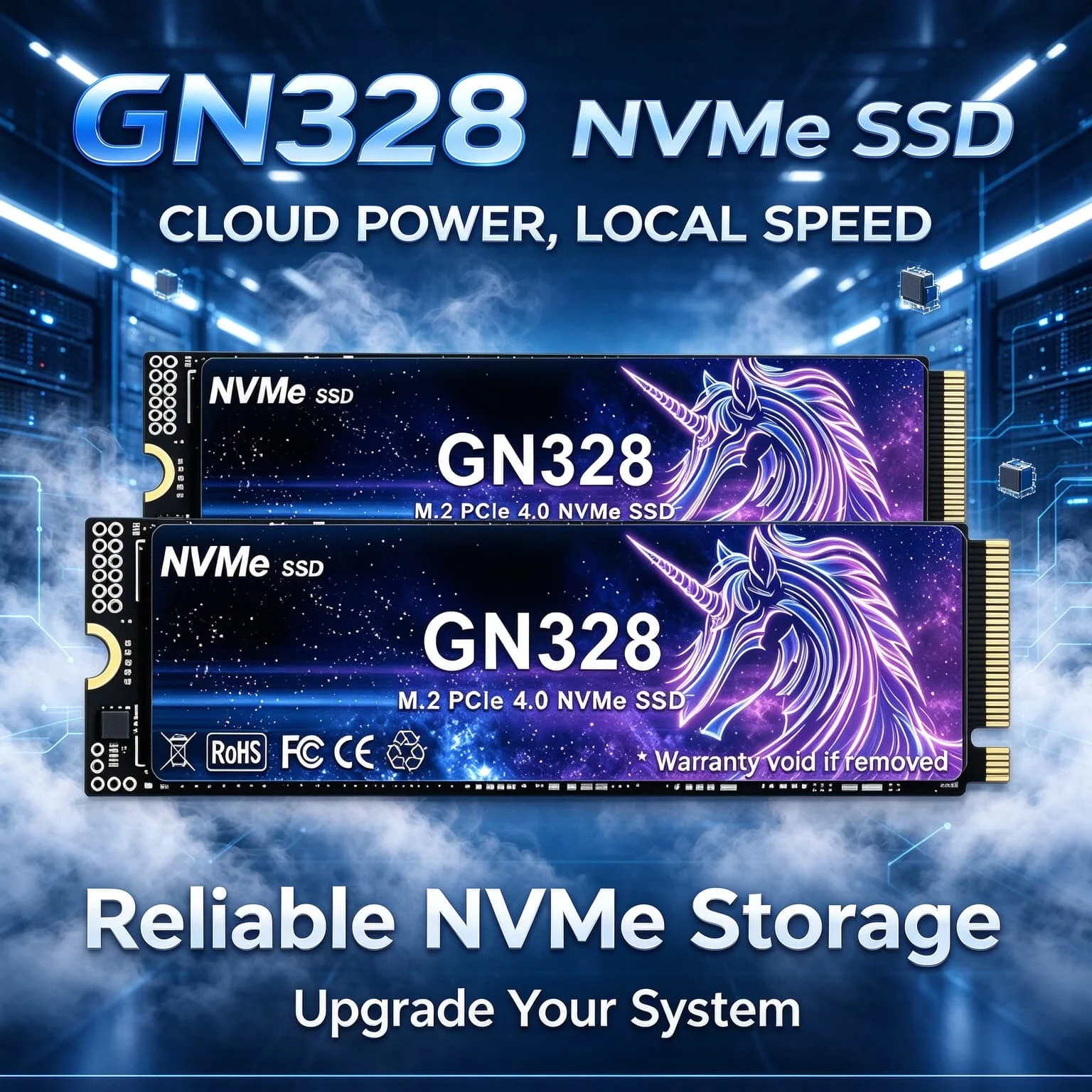 GN328 M2 NVMe PCIe4 SSD 500GB 1TB 2TB 4TB Internal Solid State Drive for Gaming Office PC Laptop High Speed SSD Gen4 Pro Max PCs
