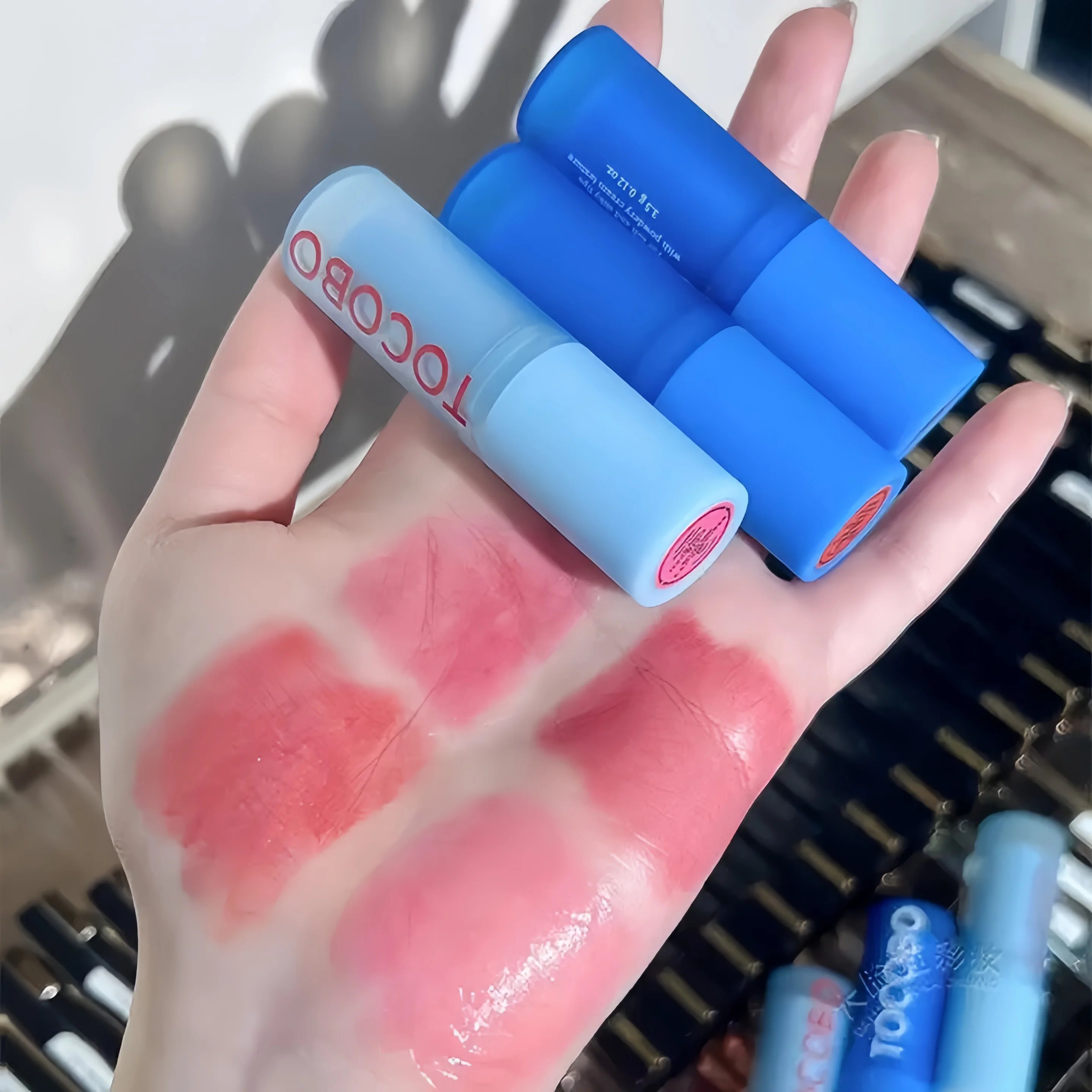  TOCOBO مرطب الشفاه بلسم الشفاه العناية بلطف بلسم الشفاه المغذي خطوط الشفاه المغذي ماكياج الأصلي ماكياج الكورية #2