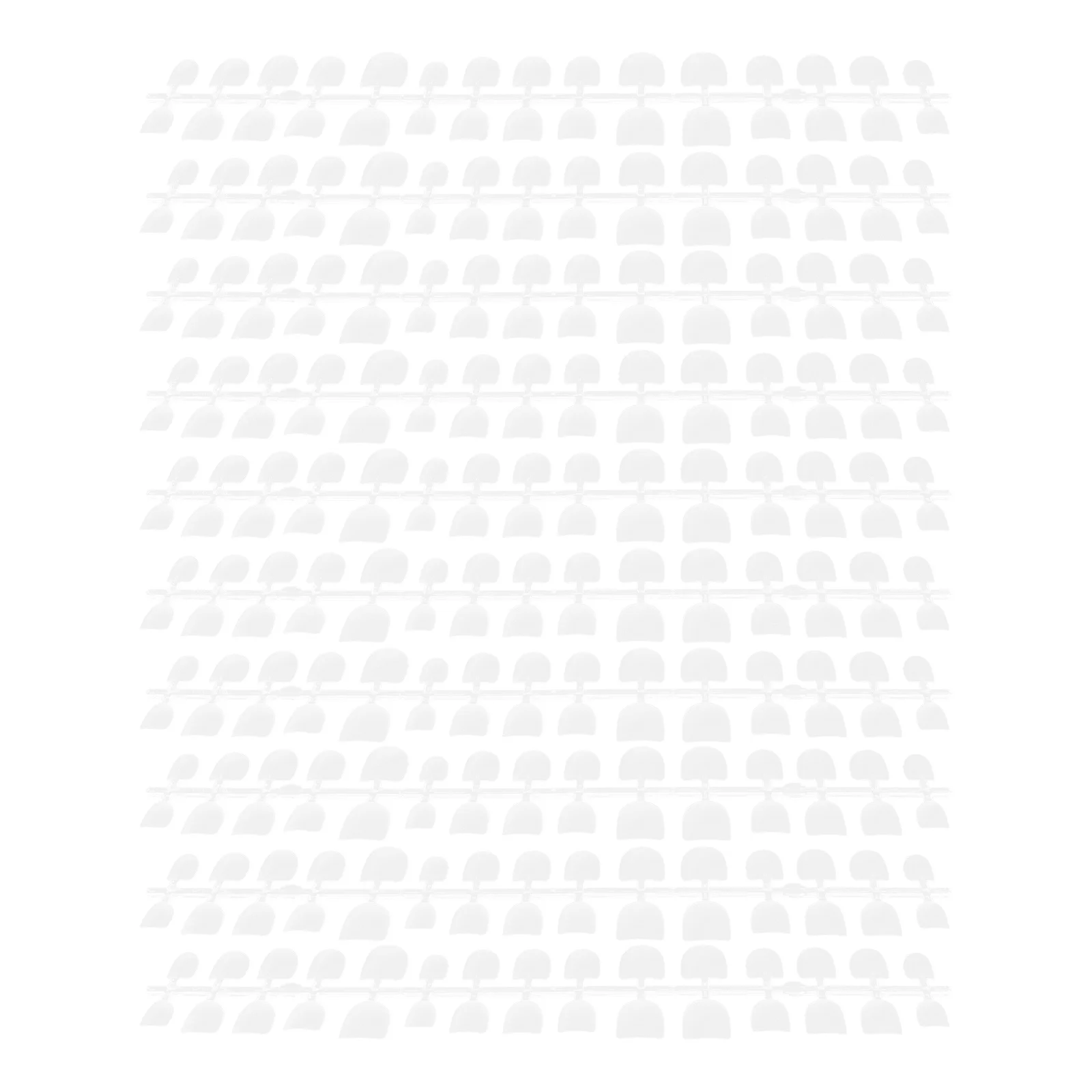 10 Sheets DIY Toenails Tips Safe Nail Art Accessories Reusable Fake Toenails for Christmas Valentine Halloween Decor