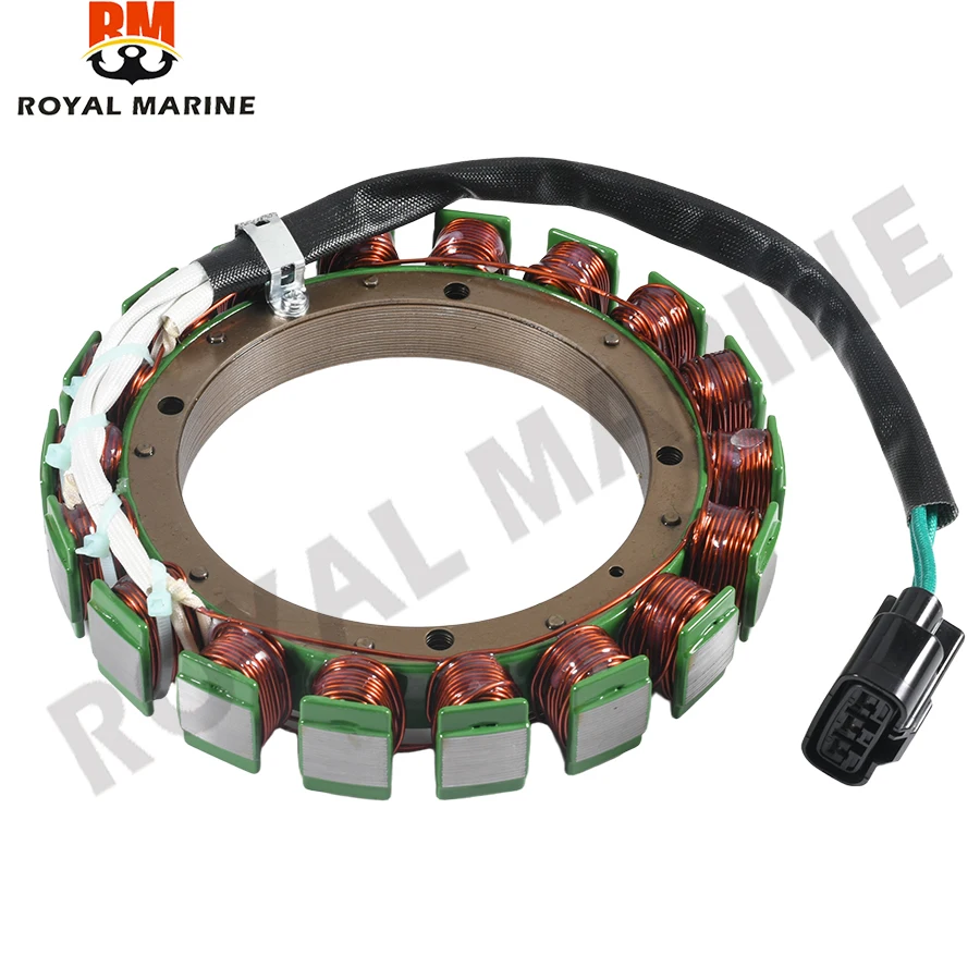 63P-81410-00 Stator Assy For Yamaha Outboard Motor 4T F150B F150 6BM 6BN 150hp 63P-81410 2004 up Generator replaces