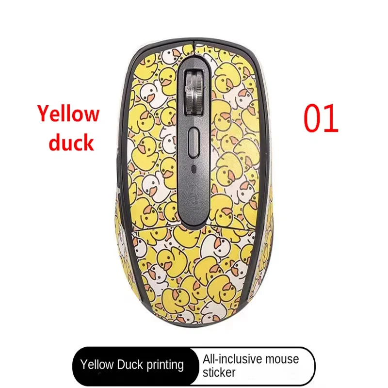 For Logitech MX Anywhere 3 Mouse Anti Slip Stick Lizard Skin Sticker Sweat-absorbing Stick Durable Protective Stick