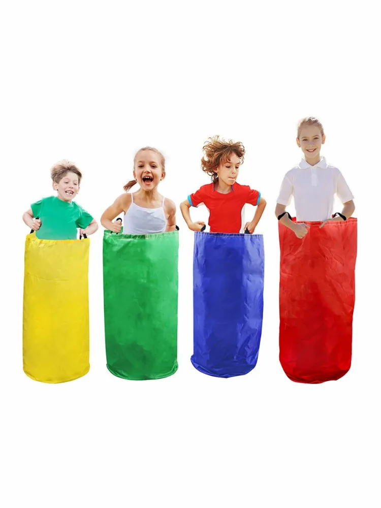 Sac de saut de course, jeux de plein air pour enfants, jouet de sport amusant pour fête d'anniversaire en famille, jeu de fête pour barbecue, journée sur le terrain