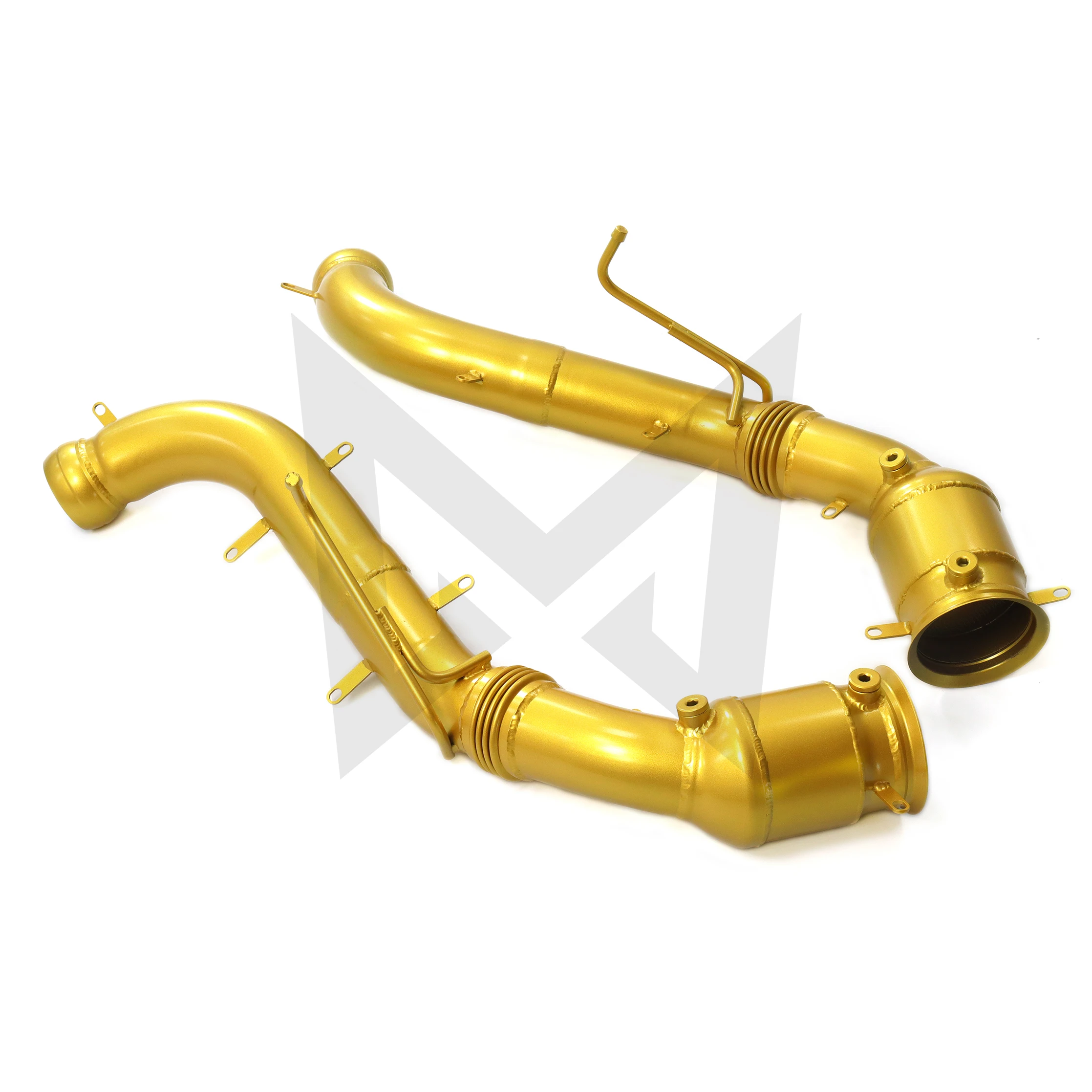  نظام عادم MANX لأنبوب ماكلارين 570S النازل يزيد من قطر الأنبوب مناسب تمامًا مع المحول الحفاز #5