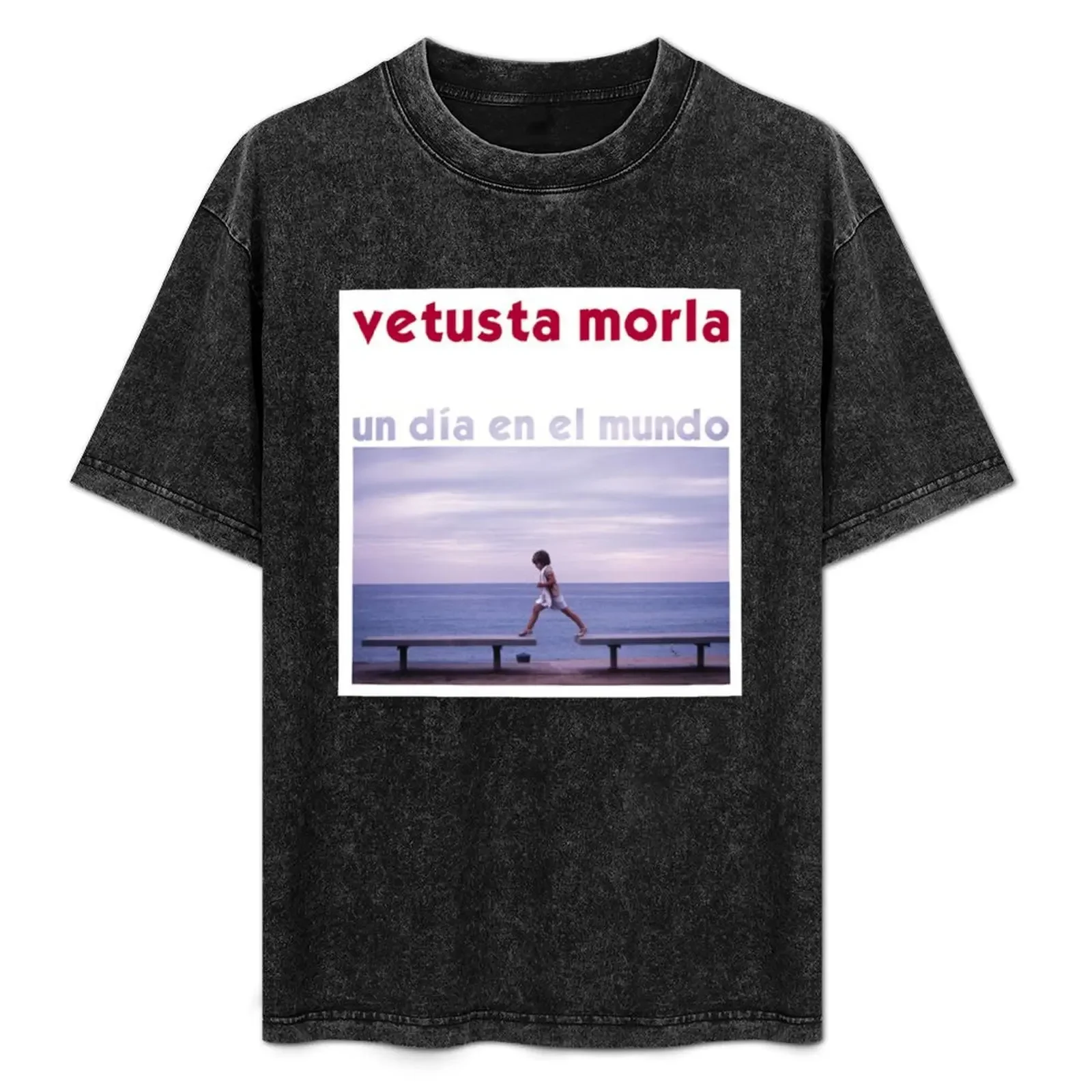 

Cover of the album A Day In The World by Vetusta Morla. T-Shirt graphic tee shirt mens t shirts pack