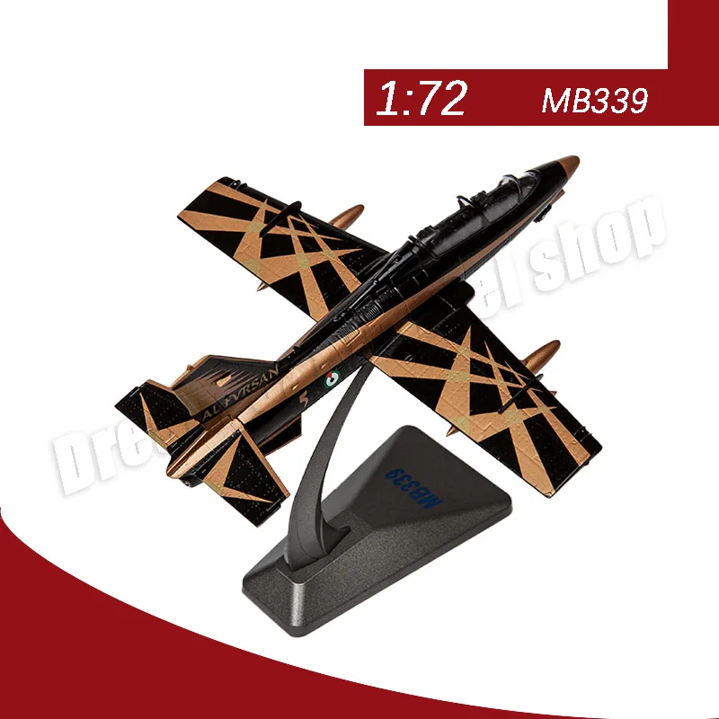 1:72 MB339 Alloy Die-cast Model Airplane Collectible Fighter Transport Model Toys Children's Holiday Gift