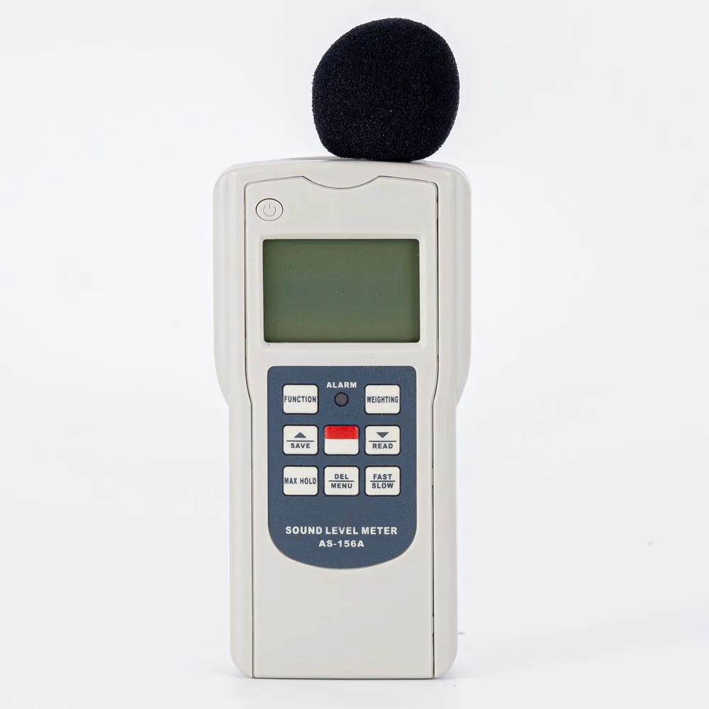 

Handheld Digital Noise Meter AS-156A Sound Level Meter Digital Display High Precision 30-130 dB Decibel Meter Noise Tester