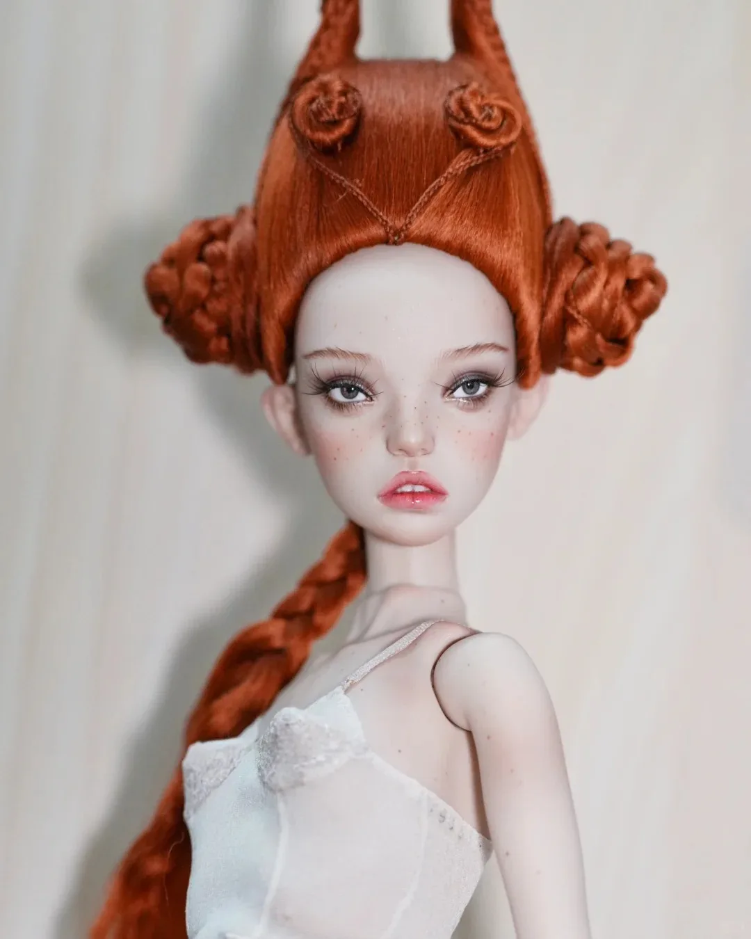 New SD BJD Doll 1/4 popovy Sisters owl girl model delicate make up movable joint doll new toys