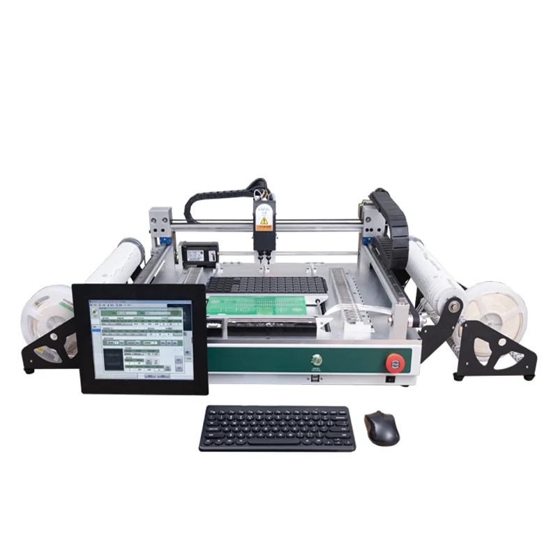 SMT Placement Machine with Camera for Visual Inspection Compact Desktop Prototyping Small-Batch Processing Placement(Customized)