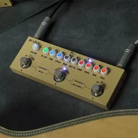 M-VAVE Cube BABY Multi Effects Pedal for Electric Acoustic Guitar Recording Audio Interface Function Rechargeable Guitar Pedal