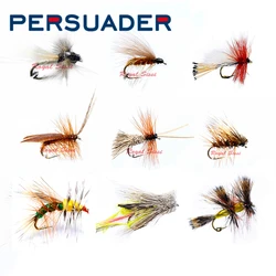 5pcs pack 14#12#trout fly fishing dry fly lure Adult mayfly&sedges&hopper artificial insect lure bait surface water fishing fly