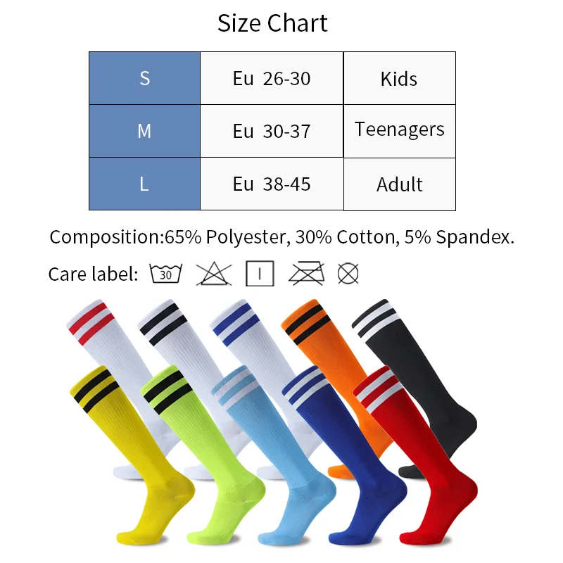 Białe czarne paski piłkarskie skarpetki piłkarskie dla mężczyzn nastolatki dzieci chłopcy nad łydką Baseball Rugby skarpetki sportowe kobiety