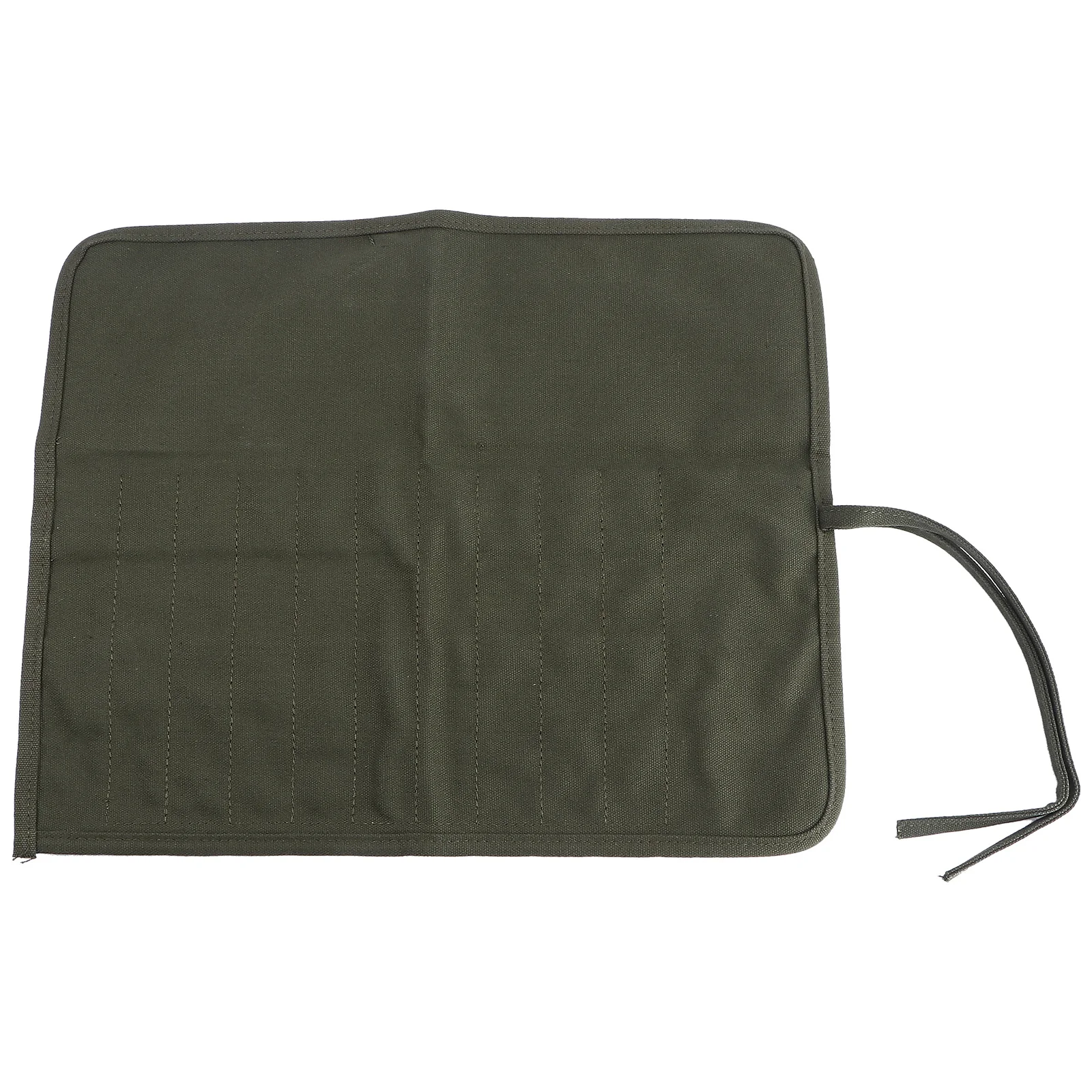

Brush Bag Durable Canvas Roll Up Style Portable Holder for Artists Painting Brushes Roll Up Brush Bag