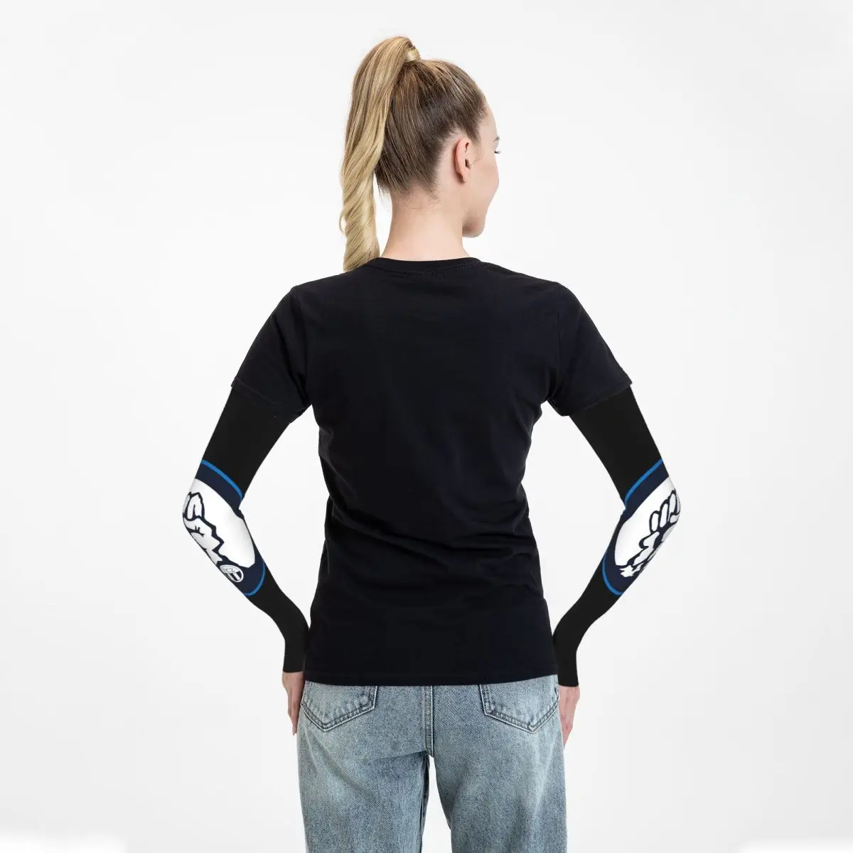 Zürich FCZ Sudkurve 1896 Outdoor-Armstulpen, Sonnenschutz, UV-Schutz, Sommer-Eisseide, Radfahren, Tattoo-Ärmel