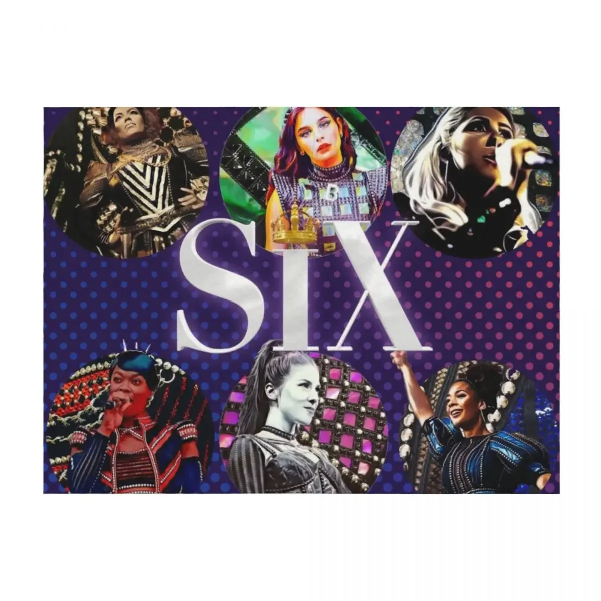 

Six Queens Throw Blanket Hair Designers Summer Beddings Plush Blankets