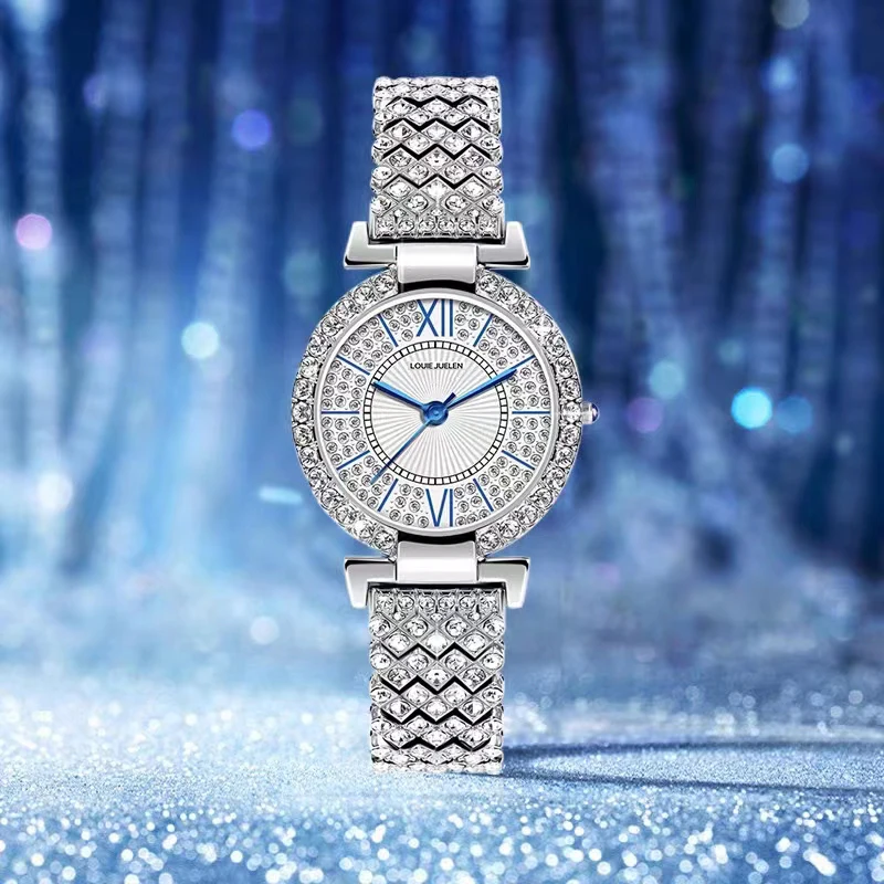 

Fashion Women'S Quartz Watch Inlaid With Rhinestone Women's Bracelet Quartz Watch, Women's Bracelet Watch reloj hombre