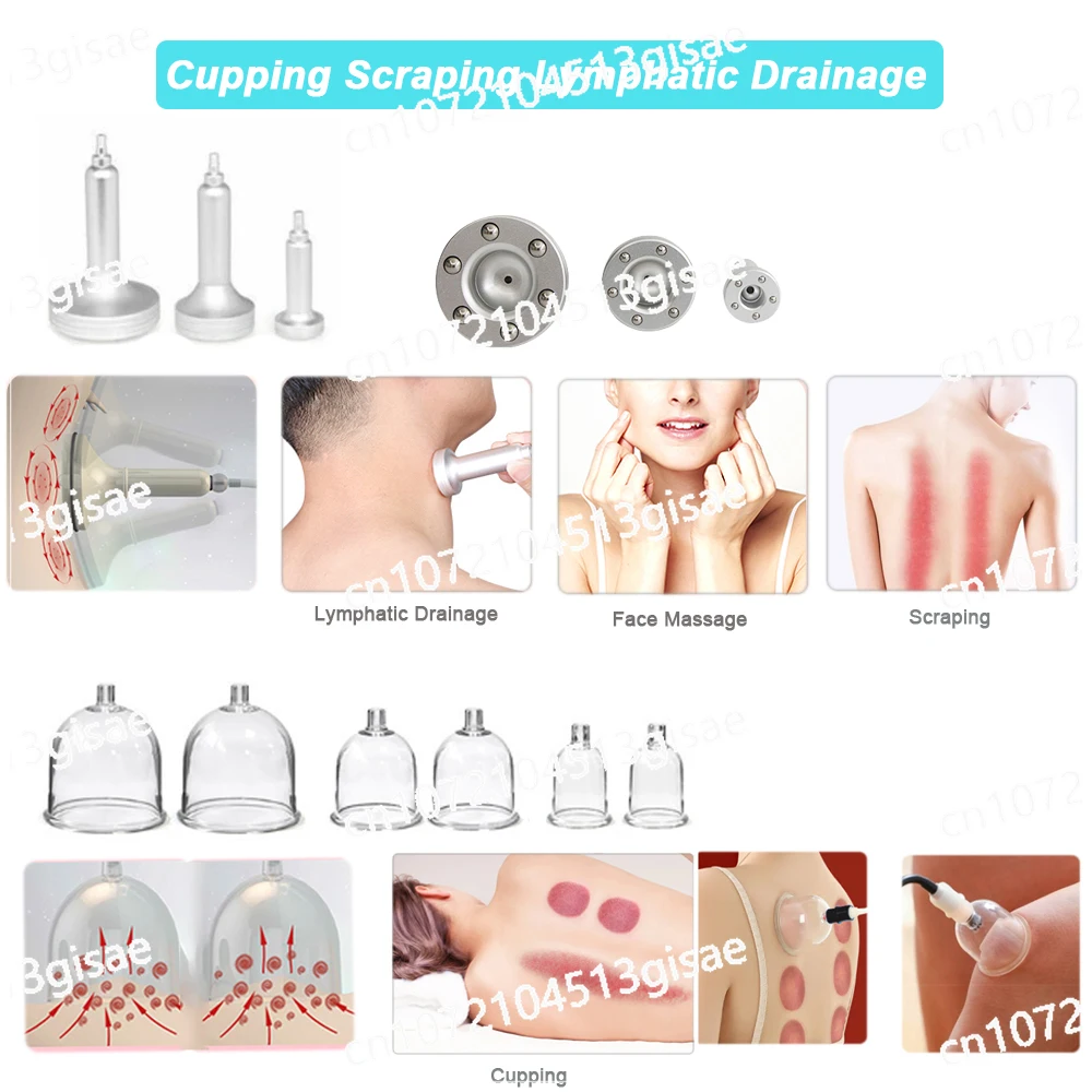 Breast Lifting Vacuum Massage Cup, Body Firming & Shaping Suction Pump, Non-Invasive Beauty Equipment