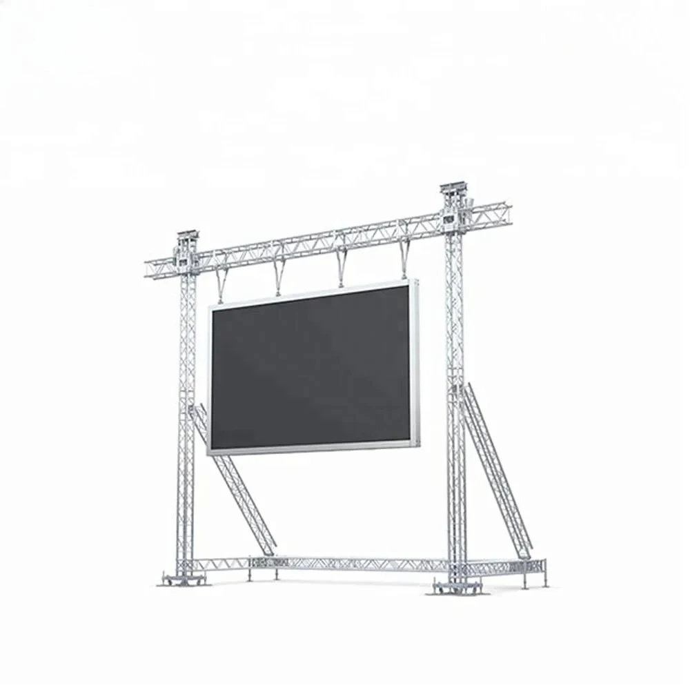 LED Screen Ground Supports Display Truss Structures