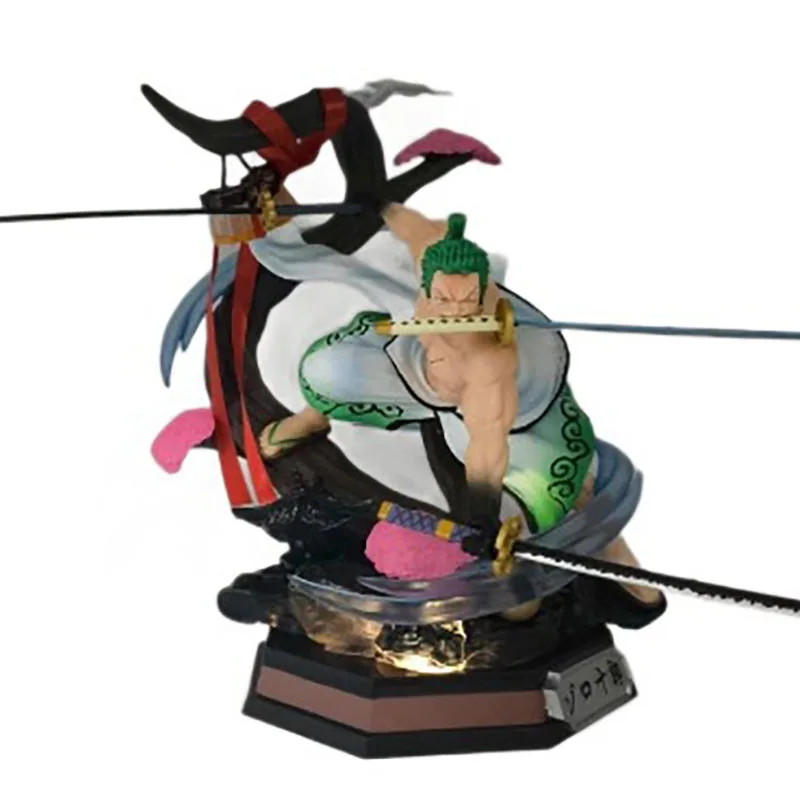 

25cm Roronoa Zoro Figure One Piece Action Figuras Manga One Pieces Figurine Anime GK Statue Model Ornament Toys Gift for Kids