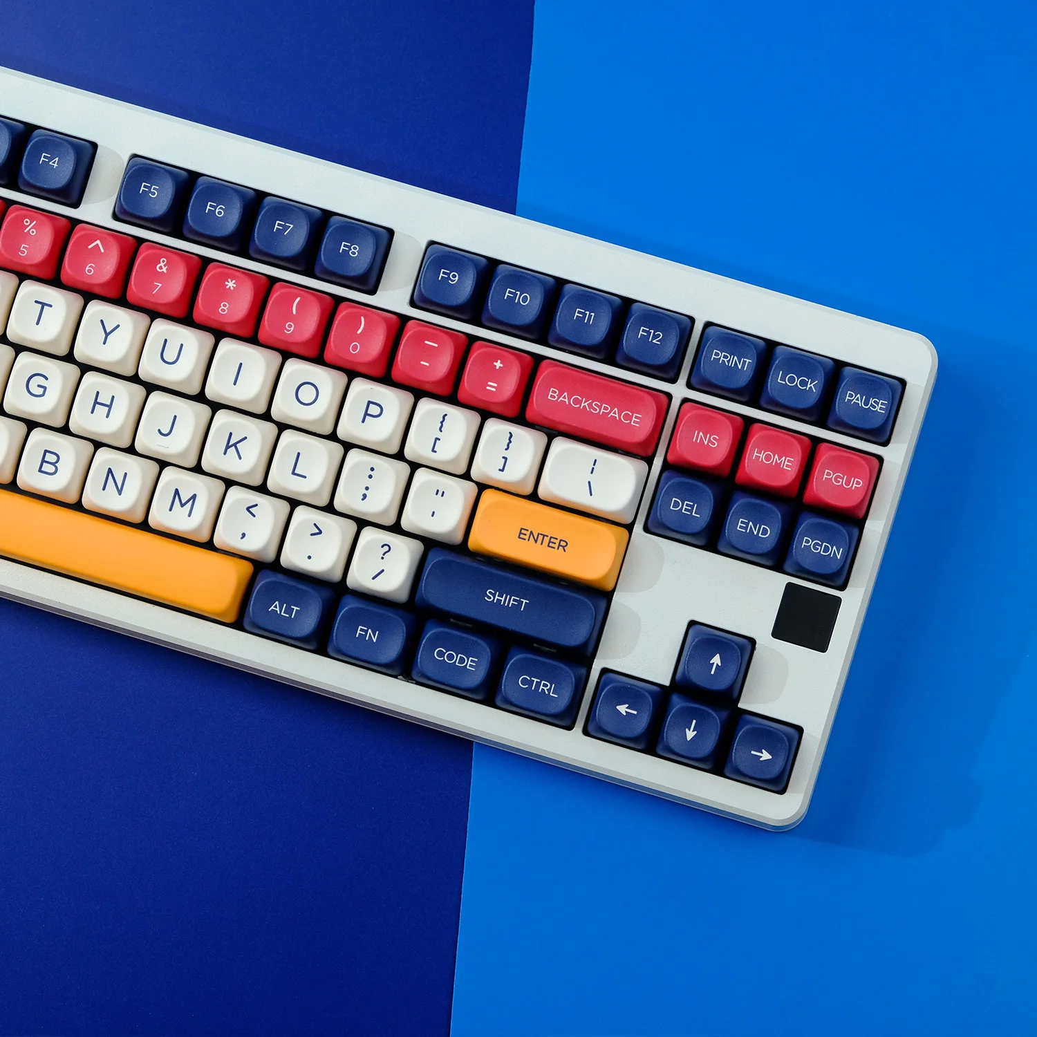 KYOMOT 125 Keys/Set Sunset Theme Keycaps MOA Profile PBT Dye SUB DIY Custom Keycap for MX Switche Game GMK Mechanical Keyboard