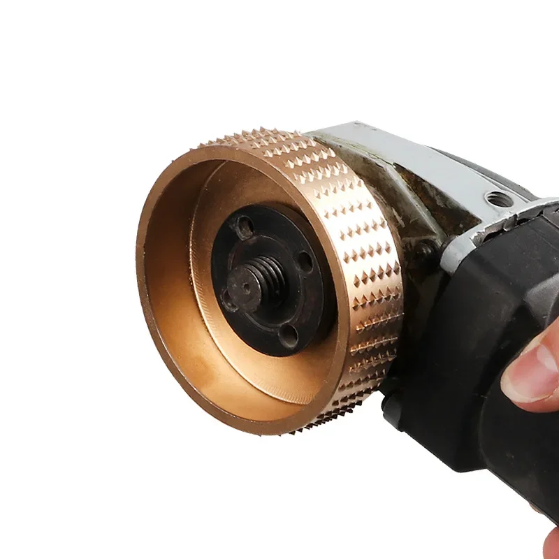 Alat Putar Ukir, Alat Cakram Abrasif untuk Mesin Gerinda Sudut, Diameter Lubang 16mm/22mm, Roda Gerinda Kayu Bulat untuk Pemolesan dan Pengamplasan