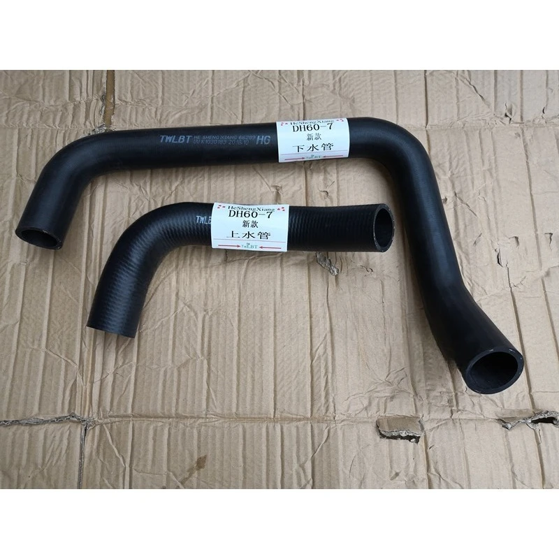 Excavator Parts for Doosan Daewoo DH60 60-7 New Yanmar Engine Upper and Lower Water Pipes Glossy Water Pipes