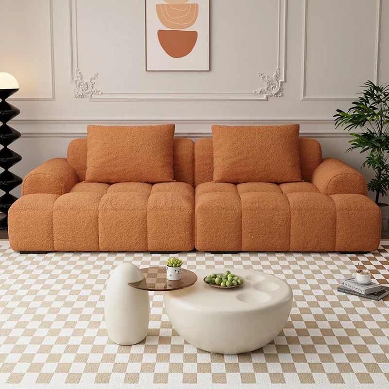 

White Lounge Arm Living Room Sofas Party Aesthetic Events SalonLiving Room Sofas Creative Sillon Cama Space Saving Furniture