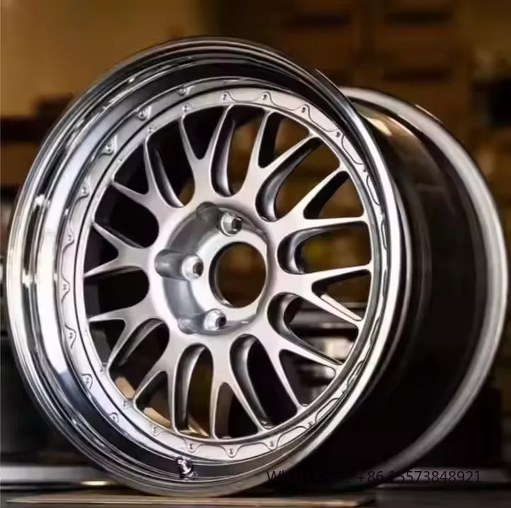 

Custom 3 Piece Forged Wheel Deep Lip Rims 17 18 19 20 21 22 23 24 Inch 5x120 5x112 5x114.3 Custom Car Aluminum Alloy Rims