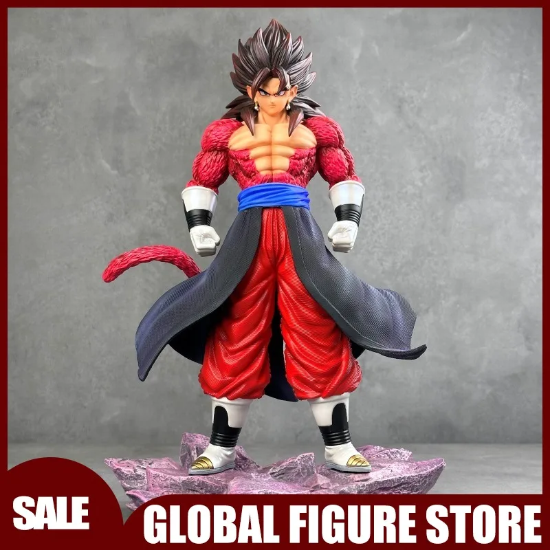 

35cm Dragon Ball Z Super Saiyan Statue Scene Model Ornament Box Set Handmade Movie Peripheral Collection Birthday Gifts Toys