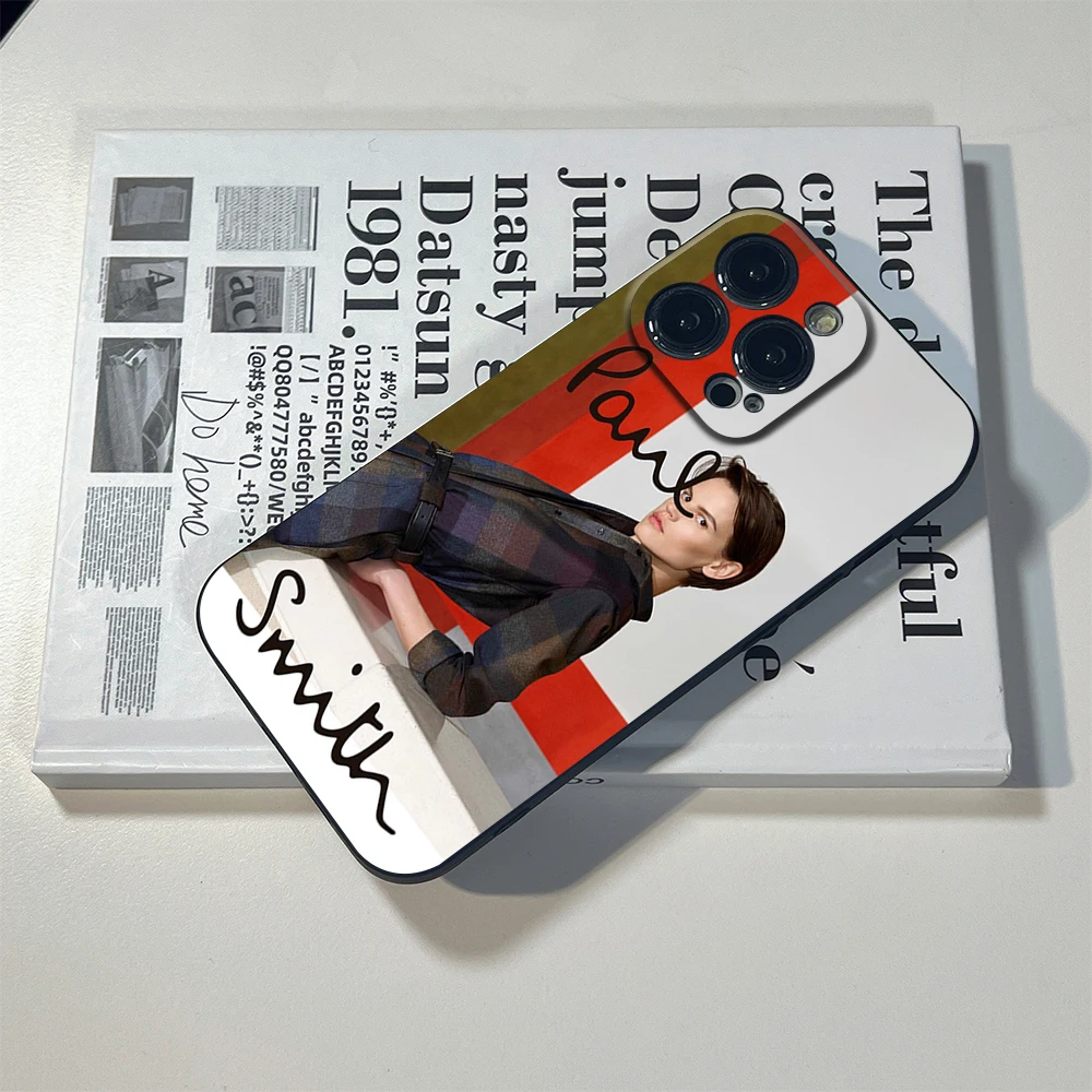 fashion ins Paul ps Smith Phone Case For iPhone 11 12 Mini 13 14 Pro XS Max X 8 7 Plus SE XR Transparent Design Shell