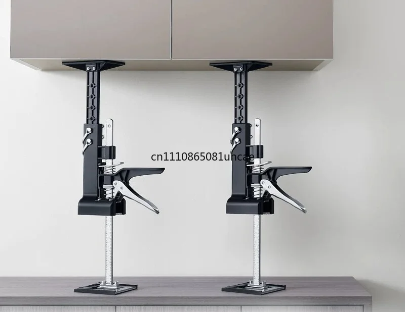 Adjustable Lifting Support Jack Auxiliary Fix Tool for Wall Cabinet Tile Wooden Cabinet Installation Clamping Bracket