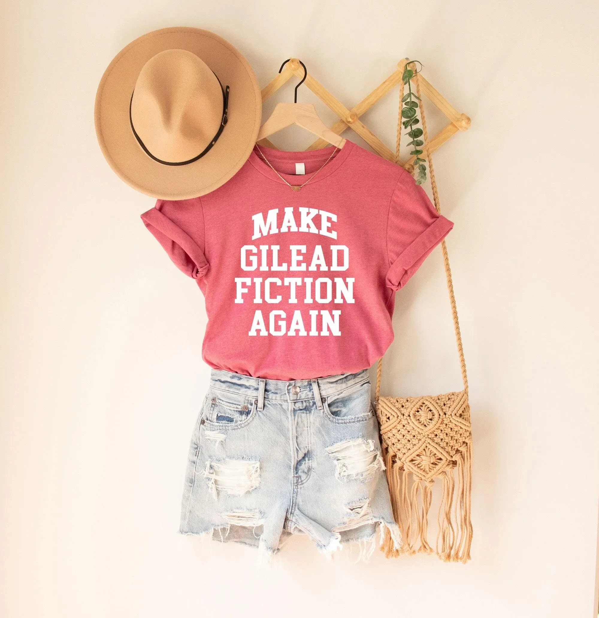 Make gilead fiction again shirt Keep Abortion Safe and Legal T Pro Choice FeminisT Roe Vs Wade Protest
