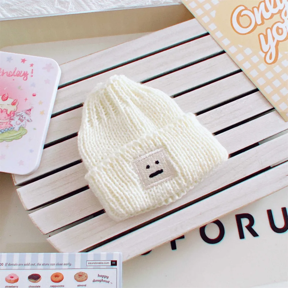 Mini Puppenkleidung Outfit Zubehör für Korea Kpop Exo Labubu Idol V1 V2 gestreifter Pullover Herbst- und Winterkleidung Kleidung