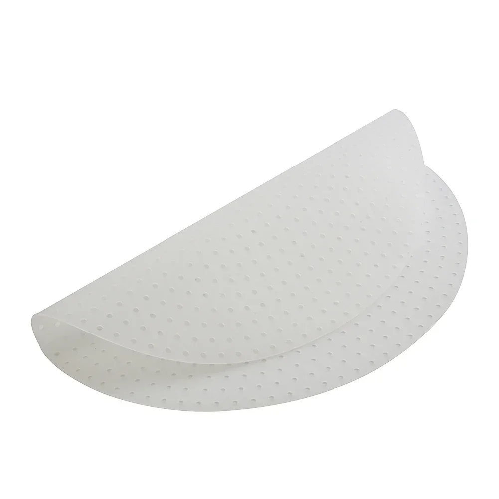 

Brand New High Quality Silicon Pad Safe Small 18-40cm Thickening 1pcs White Anti-burn Burnt Proof Heat-resistant