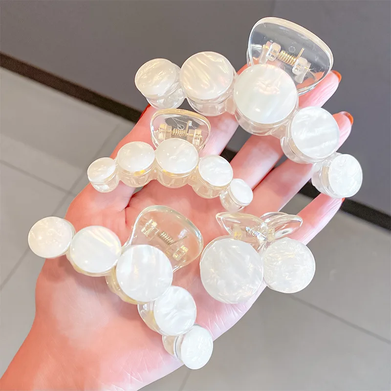 

Большие элегантные заколки для волос для женщин, заколка-краб для челки и затылка, заколка-акула, жемчужное украшение для волос, аксессуары для причесок