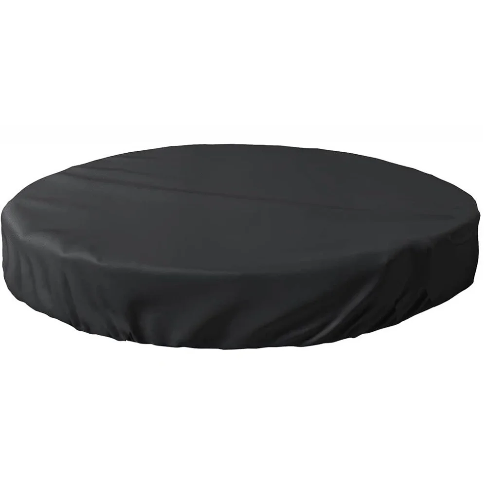 Compact Foldable Ice For Bath Cover with Drawstring for Easy Storage and Reuse on Round Portable Cold Tubs 85cm or 95cm