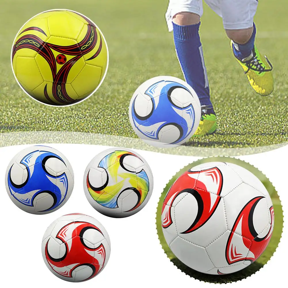 Balones de fútbol deportivos de cuero PU para niños, balones de fútbol estándar para exteriores, interiores, jóvenes, adultos, entrenamiento,