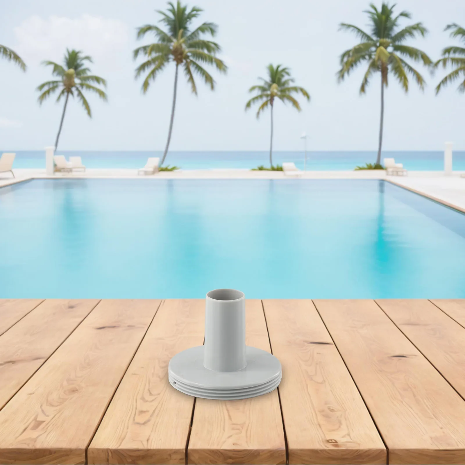 Connecteur pour filtre de piscine compatible avec le filtre Intex 1 1/4, conçu pour une filtration stable de la piscine et de l'eau