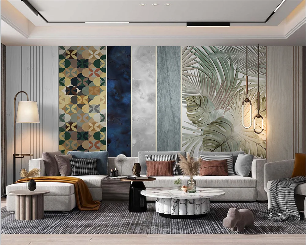 beibehang papel de parede Customized new modern jazz white marble pattern bedroom living room three-dimensional wallpaper