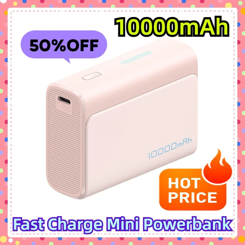 

10000mAh Pocket Version USB Type C 30W 2-way Fast Charge Mini Powerbank For IPhone 15/14 Xiaomi Huawei Cuktech PB100 Power Bank