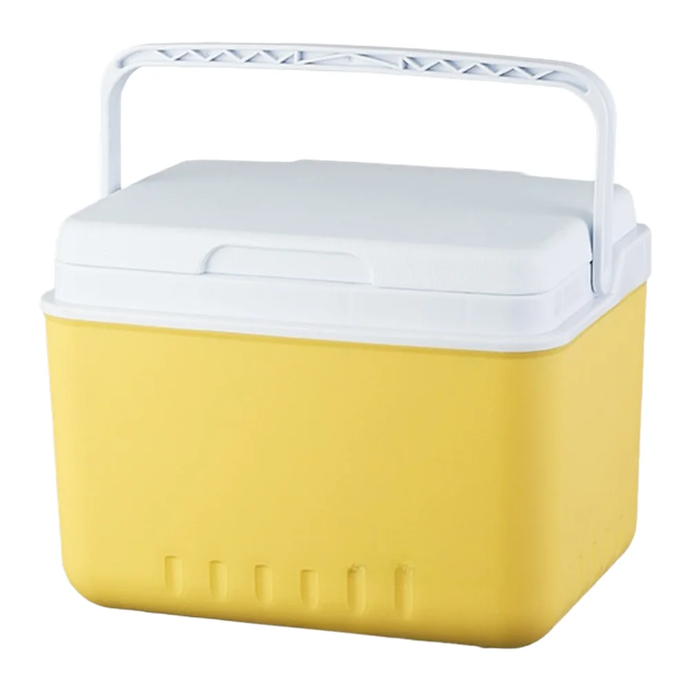 Portable 6L 15L Insulated Cooler Box With Ice Packs For Camping Fishing Picnic Food Drink Storage Outdoor Sports Tools Gear