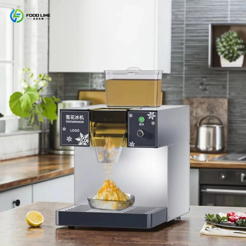 FL Commercial Snowflake Ice Shaver Bingsu Dessert Making Equipment for Shop Cafe Store Business Use Tool