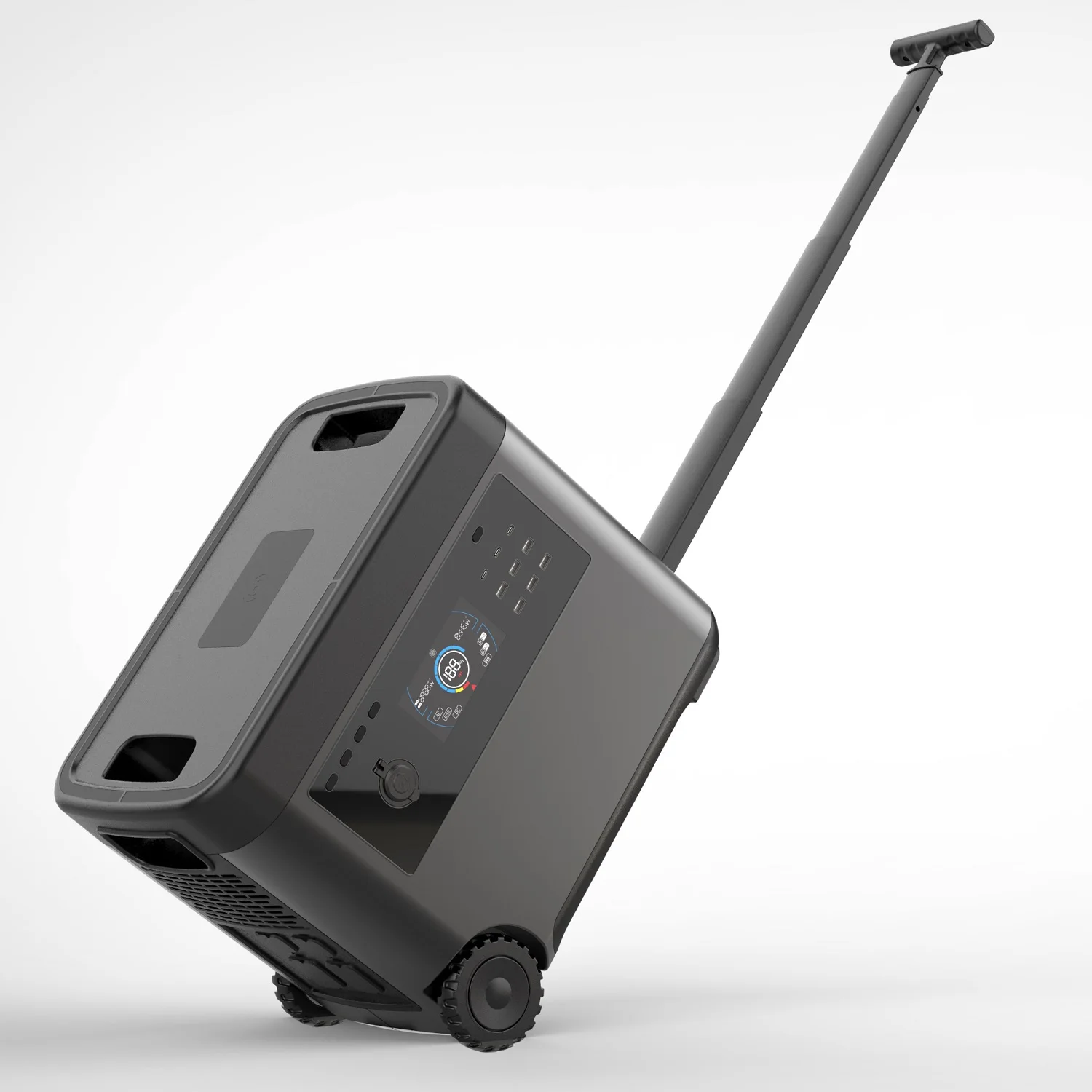 Outdoor 1200W 1800W 2400W 3000W 5KW 10KW Solar Generator Home Camping Backup Portable Power Station 2500W to Europ