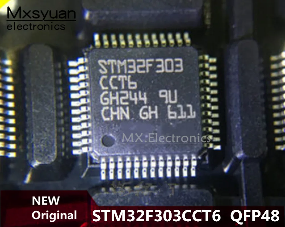 2pcs~20pcs/lot  STM32F303CCT6  STM32F303CC  STM32F303  QFP48  New Original