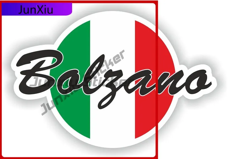 

Bolzano Italy Cool Motorcycle UV Resistant Sticker Accessory Wall Emblem Boat Cute Stickers Anime Trendy Durable Waterproof Cool